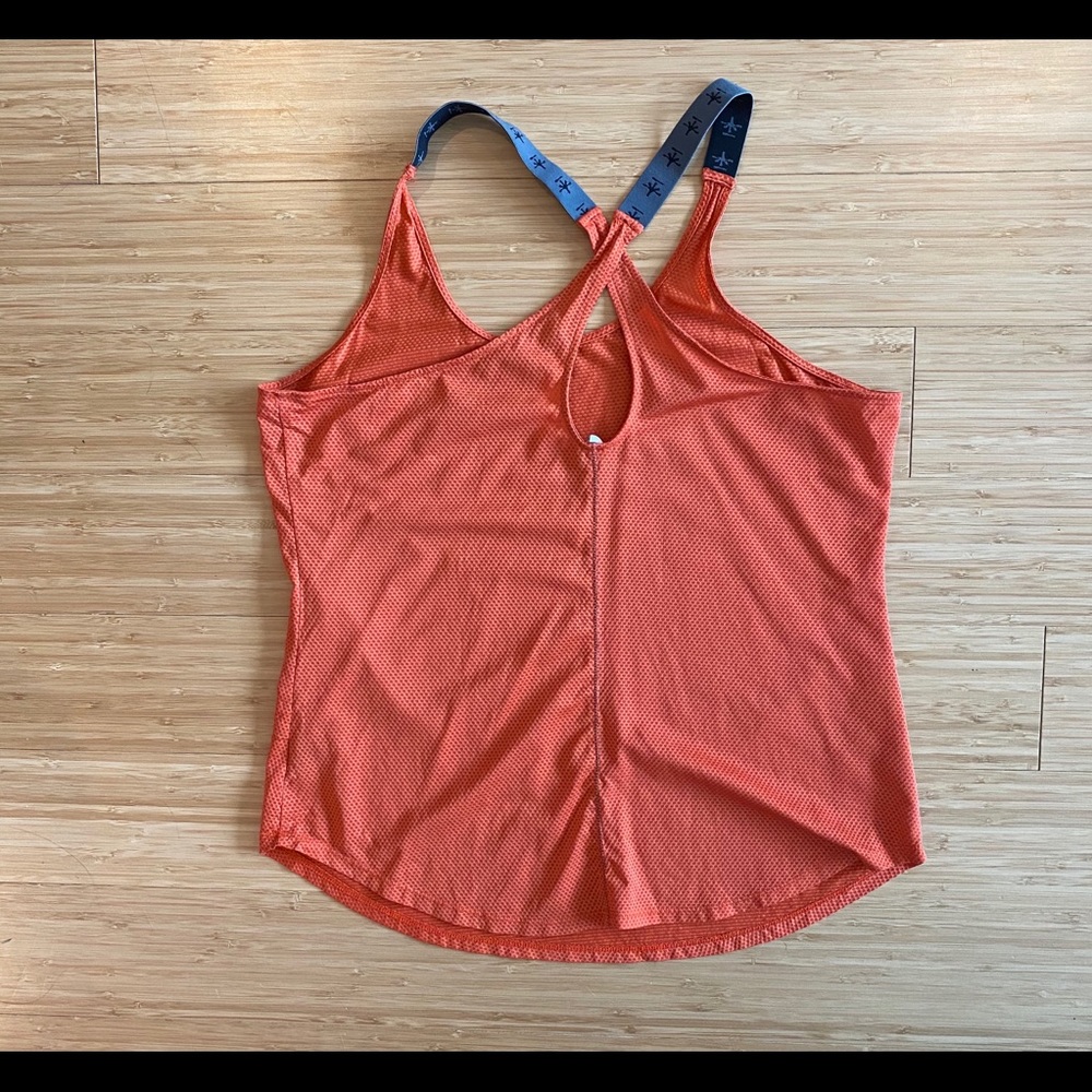SOYBU Cross Back Orange Tanktop - Picture 4 of 4